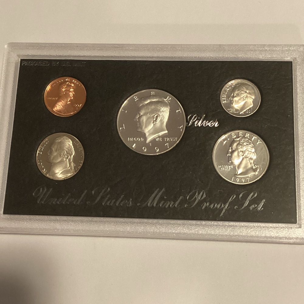 1997 United States Mint SILVER Proof Set